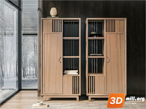 Wine cabinet Skp Files